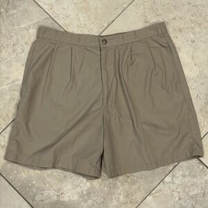 Vintage Country Traditionals by Pendleton Dress Shorts Men's Large 36x7 Khaki